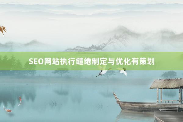 SEO网站执行缱绻制定与优化有策划
